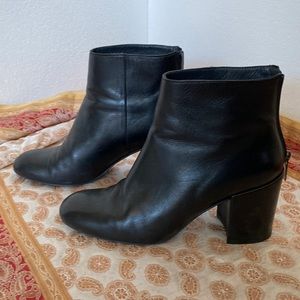 Stuart Weitzman Black Ankle Boots